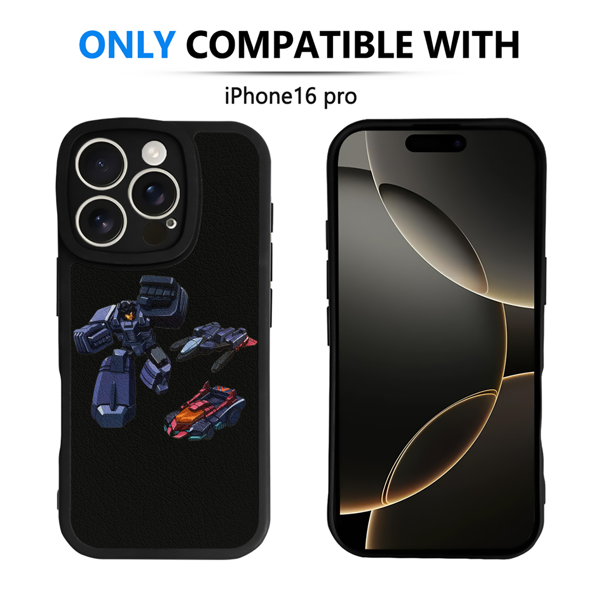 （画像用）  【iPhone 16シリーズ対応】シリコンスマホケース（レザー調） 材質：シリコン